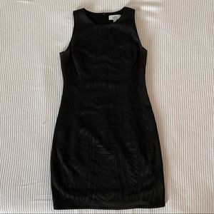 Belle Badgley Mishka- Black Beaded Dress